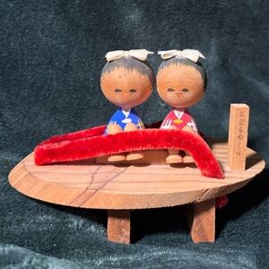 LAST CHANCE Vintage Japanese Kokeshi dolls